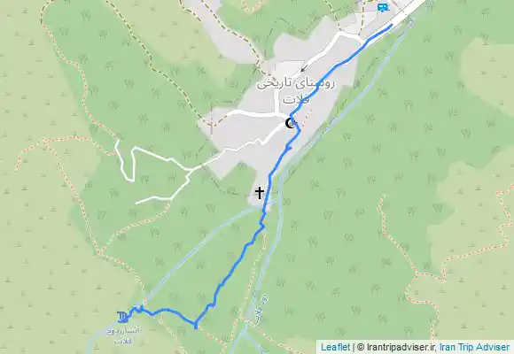 ترک جی پی اس برگشت از آبشار سوم قلات