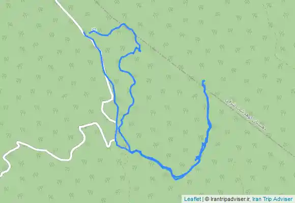 ترک جی پی اس چشمه دارابکلا مسیر کوهسار