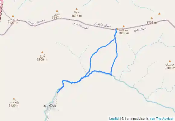 ترک جی پی اس صعود به قله سرخاب