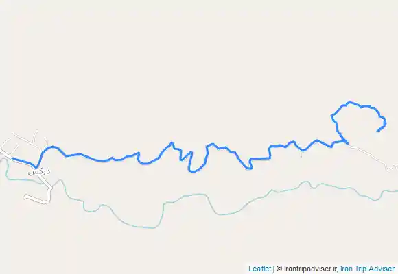 ترک جی پی اس قله تیغ بل از روستای درکش (هاور) Tigh Bel peak