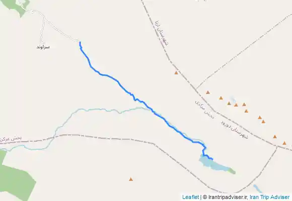 ترک جی پی اس دریاچه گهر تا چشمه خرم