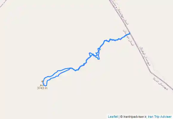 ترک جی پی اس قله کینو بام استان خوزستان