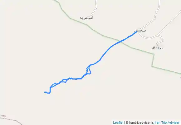 ترک جی پی اس قله بیدستان