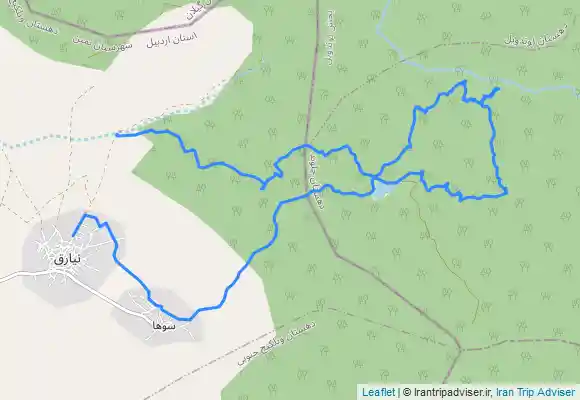 ترک جی پی اس نیارق . گلین داشی . سوها
