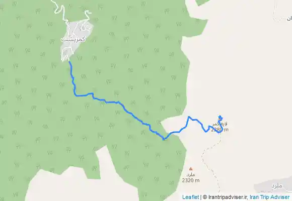 ترک جی پی اس Kamar Posht - Melārd