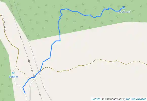 ترک جی پی اس Abr Jungle-Abshar Aluchal - جنگل ابر به آبشار آلوچال