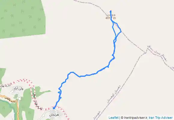 ترک جی پی اس VarehVash Peak - قله وروشت