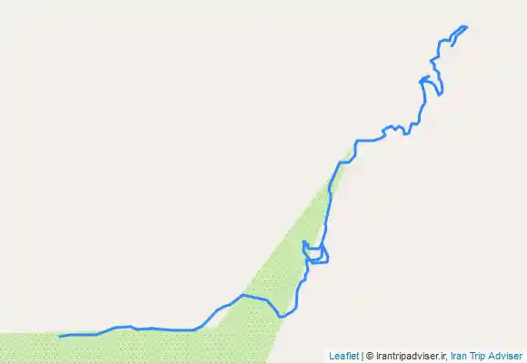 ترک جی پی اس Kond-e ‘Olyā, salise waterfall