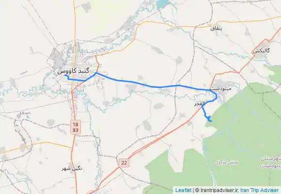 ترک جی پی اس مسیر برگشت القجر