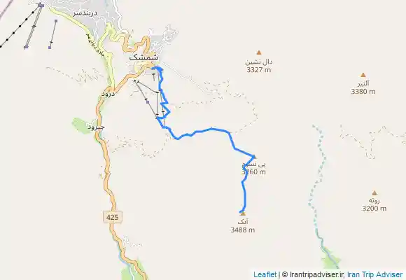 ترک جی پی اس قلل پی نسوم و آبک از شمشک