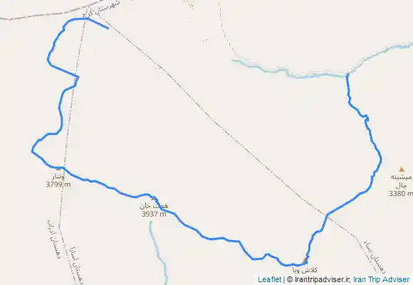 ترک جی پی اس خط الراس ونتار به کلاش ویا,سیب چال،ونتار،هفت خوان،کلاش ویا