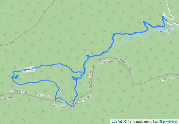 ترک جی پی اس لیشمه و آبشار دهجان ، خرما ، اطاقور لنگرود ۷ مهر ۱۴۰۲