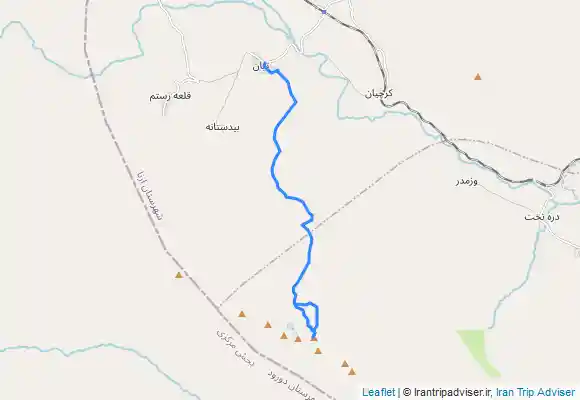 ترک جی پی اس قله سنبران