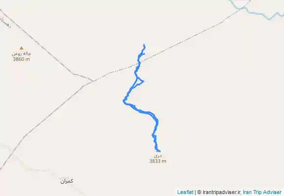 ترک جی پی اس رفت و برگشت به قله دری از مسیر تنگه دودکشان
