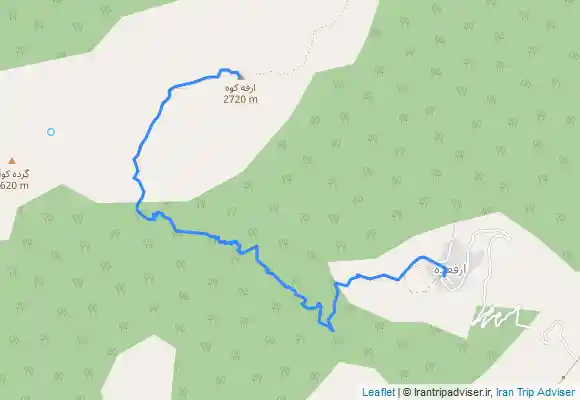 ترک جی پی اس قلهٔ ارفه