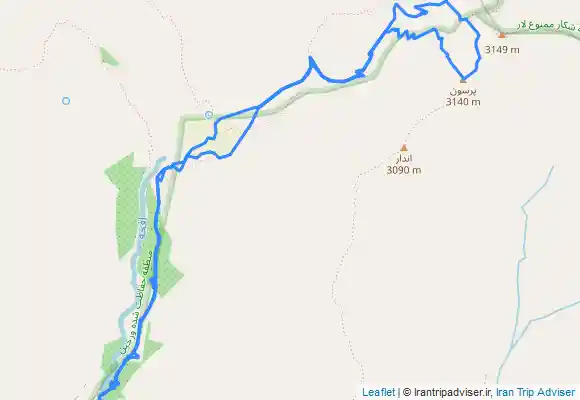 ترک جی پی اس صعود به قله پرسون