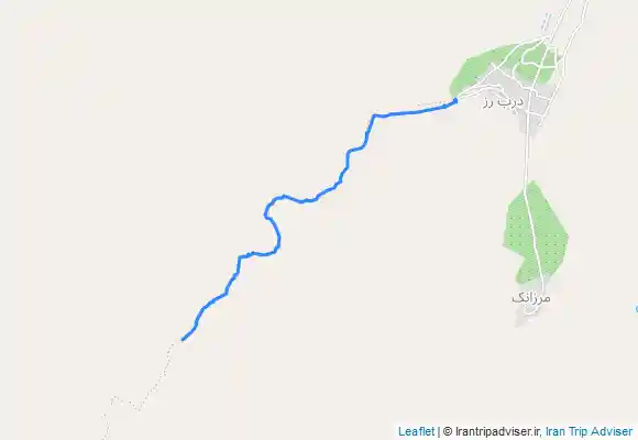 ترک جی پی اس لا و آبشار درب رز، خضرآباد، یزد