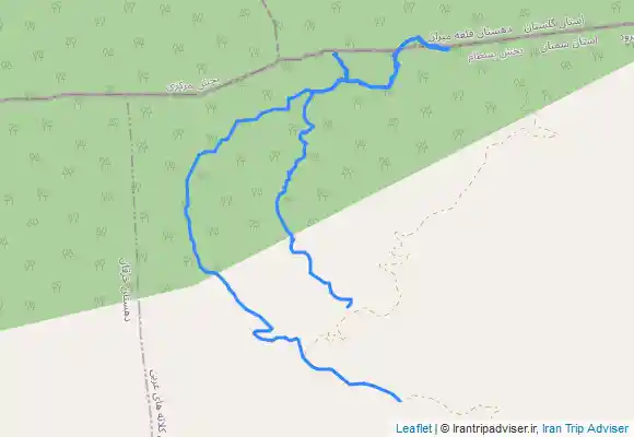 ترک جی پی اس لتاگز بالا تا خط لوله و برگشت از جاده لتاگز پایین