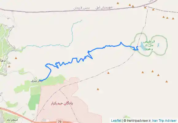 ترک جی پی اس IRAN - TarLake 'Downhill' ( دریاچه تار )