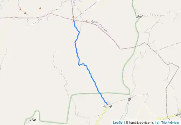 ترک جی پی اس صعود قله شاه جهان بام استان خراسان شمالی