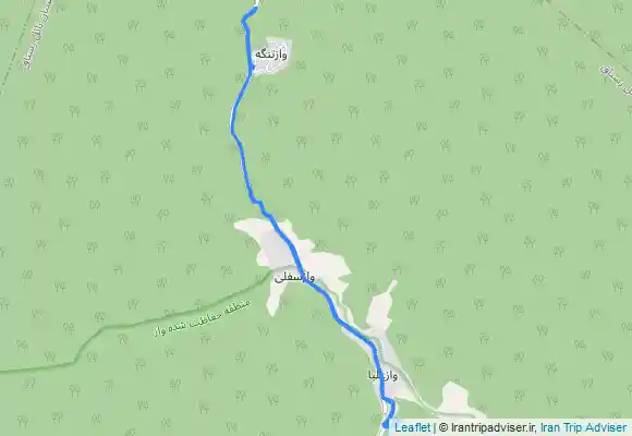 ترک جی پی اس تنگ سر به واز و طبیعت گردی در جنگل زیبای واز