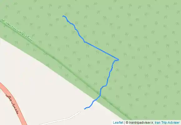 ترک جی پی اس Sorkheh Līzeh دیواره یافته مسیر آریا برگشت