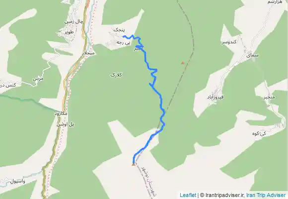 ترک جی پی اس شاه پیله کوه