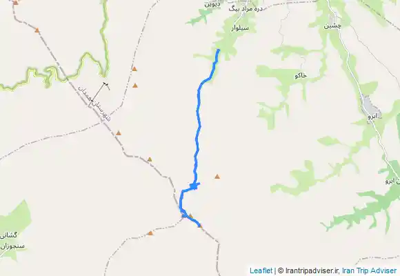 ترک جی پی اس قله یخچال و کوبُری همدان- Yakhchal Peak and Kewbori Peak Hamedan