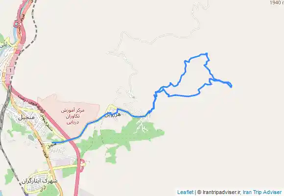 ترک جی پی اس قله گاو کول منجیل ، هرزویل