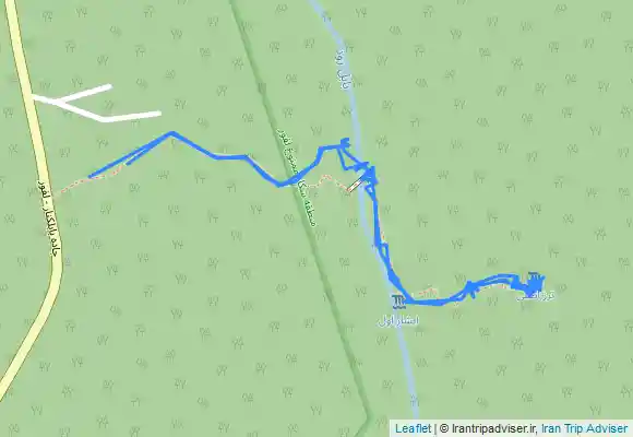 ترک جی پی اس تفریح خانوادگی آبشار ترز