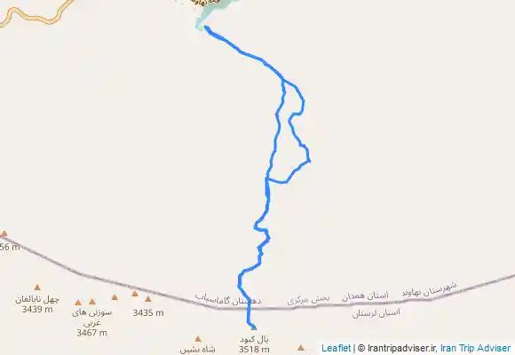 ترک جی پی اس yal kabod -garin-nahavand