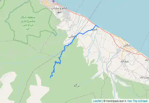 ترک جی پی اس آبشار تودارک