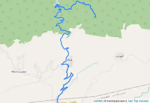 ترک جی پی اس طبیعت گردی پاییز وزوار