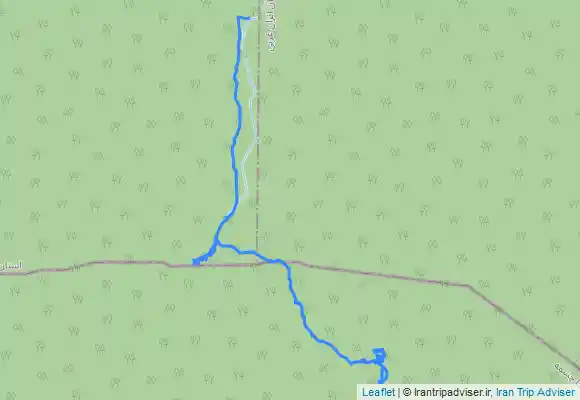 ترک جی پی اس آبشار شرشری و بازگیران و چلم ریز