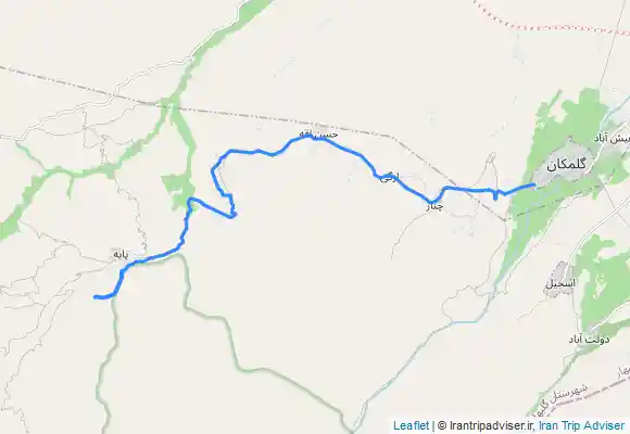 ترک جی پی اس گلمکان - دره کشوه