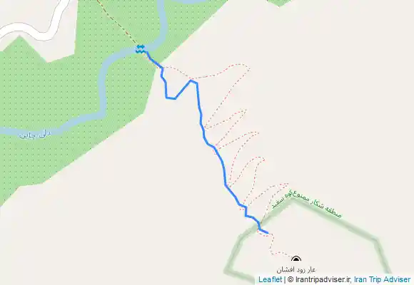 ترک جی پی اس Rūdafshān Cave