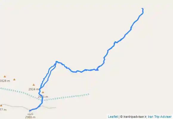 ترک جی پی اس قله ی نایبند