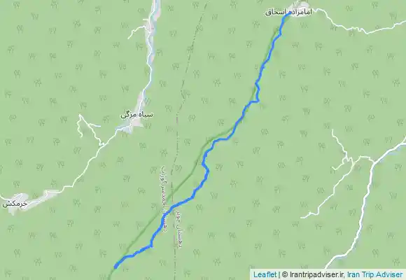 ترک جی پی اس مسیر اسکندر کوه