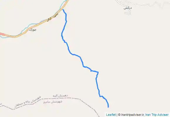 ترک جی پی اس قله یامان داغی ازجوزک