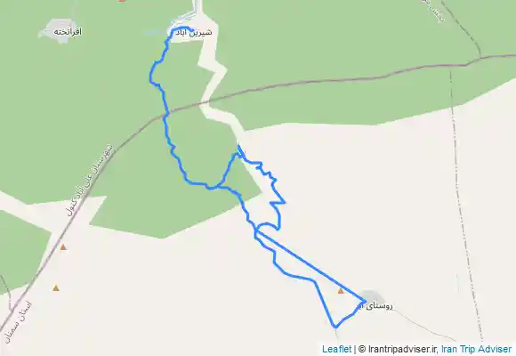 ترک جی پی اس Abr to Shirinabad از روستای ابر تا روستای شیرین آباد از مسیر شاهی