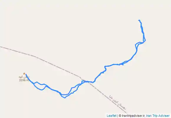 ترک جی پی اس قله دالانکوه