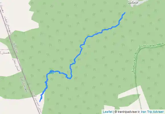 ترک جی پی اس قله آرننگاه