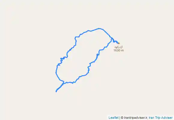 ترک جی پی اس قله اژدر کوه
