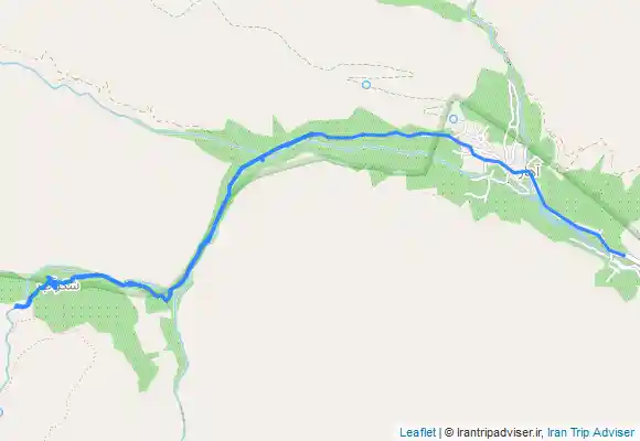 ترک جی پی اس آبشار شکراب from Āhār