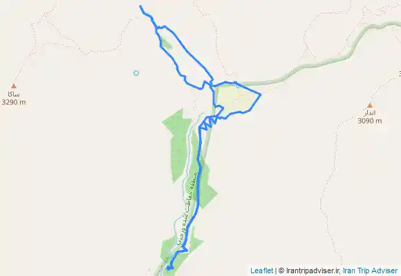 ترک جی پی اس آبشار سوستون و دشت هویچ