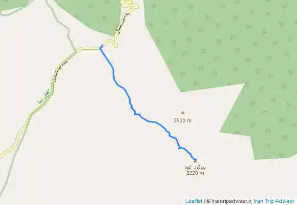 ترک جی پی اس پیرگردکوه