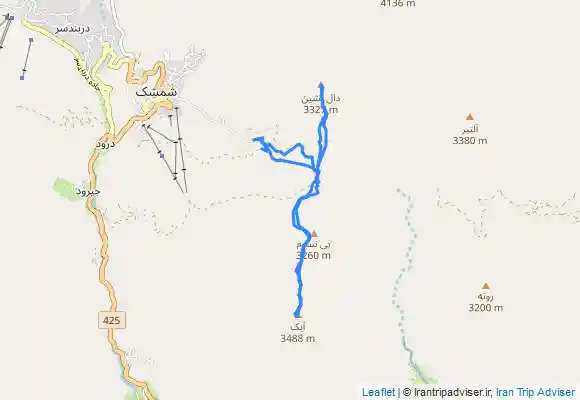 ترک جی پی اس صعود به پینستوم و آبک و دال‌نشین