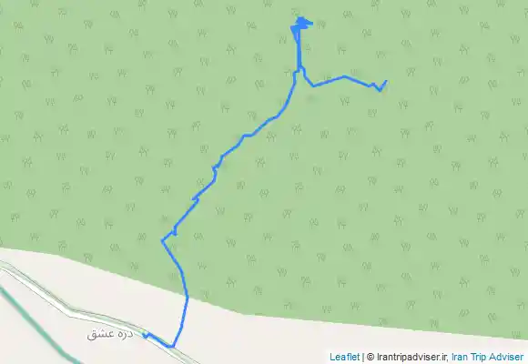 ترک جی پی اس آبشار دوم و سوم دره عشق