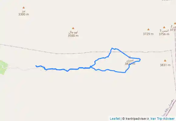 ترک جی پی اس Shah tahmasb - قله شاه طهماسب (امیری)