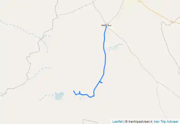 ترک جی پی اس سه قلعه مسیر چاه قربان